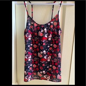 Divided H&M floral tank top